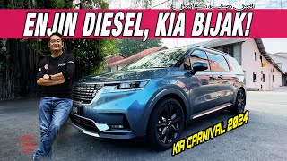 KIA CARNIVAL 2024  ENJIN DIESEL KIA BIJAK [upl. by Ennairrac130]