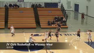 12112018 JV Girls Basketball vs Wausau West [upl. by Allx]