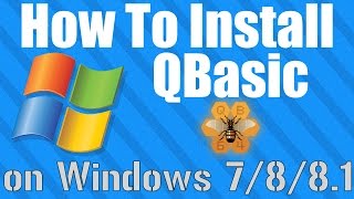 How To Install QBasic on Windows 7 and 8 [upl. by Maiga]