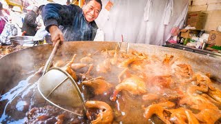 Extreme Chinese Street Food  JACUZZI CHICKEN and Market Tour in Kunming  Yunnan China Day 4 [upl. by Neik727]