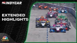 IndyCar Series EXTENDED HIGHLIGHTS Acura Grand Prix of Long Beach  42124  Motorsports on NBC [upl. by Llenrad349]