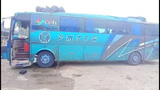 BUS PMTOH ACEHSOLO LEGENDA BUS NO 2 TERTUA ASAL ACEH amp PT RAPI LEWATI LINTAS TIMUR [upl. by Ahseinet]