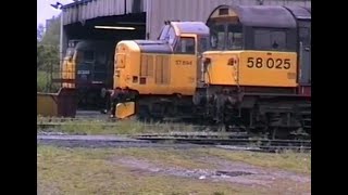 1980s Birmingham Depots  Saltley amp Bescot [upl. by Adlih]