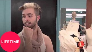 Project Runway Tim Critiques Gunnar Deatherage Episode 2  Lifetime [upl. by Lrad]