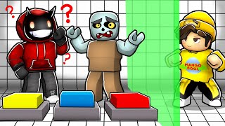 We Played 3 PLAYER TEAMWORK PUZZLES in Roblox [upl. by Leaffar509]