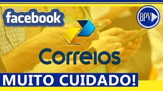 Anúncio FALSO dos Correios no Facebook está INFECTANDO o PC com VÍRUS [upl. by Anaytat]