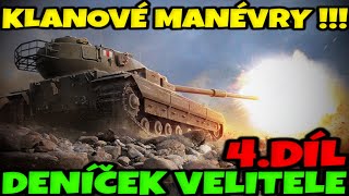 🧨 World of Tanks cz  KLANOVÝ REKORD   Šílené výhry pokračují   Deníček velitele 4Díl 😎 [upl. by Nidroj]