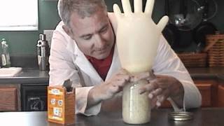 science experiment baking soda in glove [upl. by Souza810]