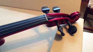 Unboxing EGeige Silent Violin SV130  Yamaha [upl. by Mcgrath987]