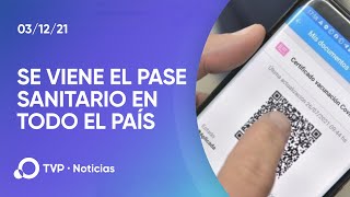 Se viene el pase sanitario en la Argentina [upl. by Lorolla]