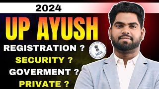 Up Ayush 2024 Counselling Scheduled Out  Expected Date  Scholarship on top private BAMS college [upl. by Yleme]