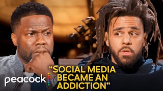 Why J Cole Stays Off Social Media  Hart to Heart [upl. by Nedyaj595]