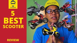 5 BEST MOTOSIKAL SCOOTER 150CC160CC 2024  Review Malaysia [upl. by Adnirim178]