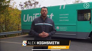 Alex Highsmith goes undercover at UniFirst [upl. by Lledo]