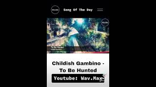 Childish Gambino  To Be Hunted Anime Visualizer [upl. by Anisamot650]