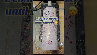 🇺🇸🇺🇸🇺🇸 usa glittertumbler watchme diycraft tumblertutorial epoxytumblers glitternails [upl. by Nilrev388]