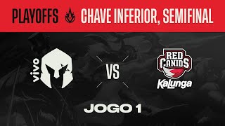 CBLOL 2024 1ª Etapa  Playoffs  RED Kalunga x Vivo Keyd Stars Jogo 1 [upl. by Yelsgnik349]