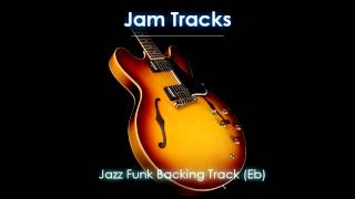 Jazz Funk  Fusion Backing Track Ebm [upl. by Yma]