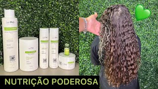 TRATAMENTO NUTRITIVO PARA CABELOS DANIFICADOS COM A LINHA NUTRI FORCE DA LE PRÖ [upl. by Jerad284]