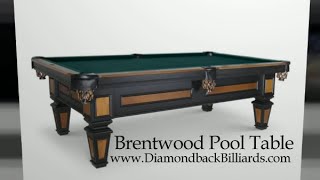 Brentwood Pool Table By Olhausen Billiards Call 4807921115 [upl. by Kirwin109]