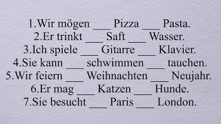 Sowohlals auch wedernoch Deutsche Konjunktionen Dativ Akkusativ A1 A2 B1 [upl. by Burns]