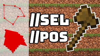 Minecraft WorldEdit Sel Pos Region Selection Command Tutorial 120 [upl. by Scarrow]