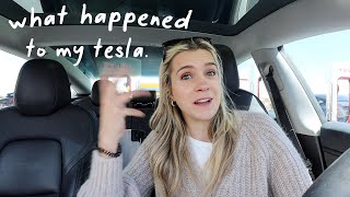 FINALLY telling you what happened to my tesla  joshua tree trip [upl. by Malvia]