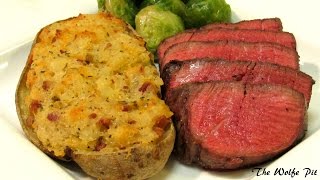 How To Grill Filet Mignon Steak  Gas Grill Recipe [upl. by Analram]