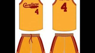 Cleveland Cavaliers Uniforms 1969Present [upl. by Darb]