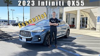 First Look 2023 Infiniti QX55 Essential [upl. by Notlef387]