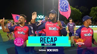 Paarl Royals v Sunrisers Eastern Cape  Match 27 Recap  Betway SA20 [upl. by Smalley]