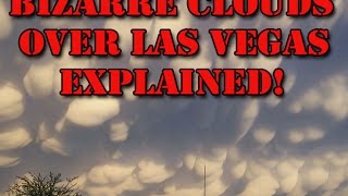 Bizarre clouds above Las Vegas [upl. by Arabel]