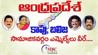 Andra Pradesh Kapu MLAs  Andhra Pradesh Kapu Caste MLAs in Telugu  MBC Times [upl. by Eittam]