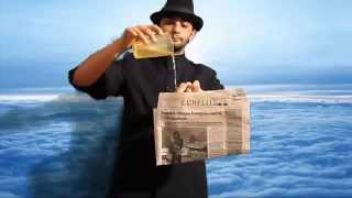 Water and Newspaper  MAGIC TRICK TUTORIAL [upl. by Sandry624]