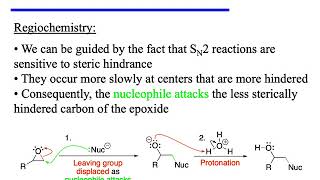 Opening Of Epoxides Under Basic Conditions [upl. by Ahsenra]