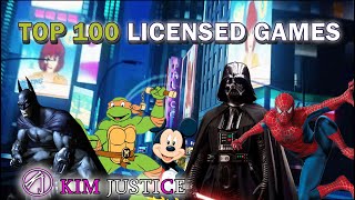 Kim Justices TOP 100 Licensed Games of All Time [upl. by Ilrac]