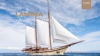 Lamima  6520m 213 11quot  Haji Baso  Luxury Sailing Yacht for Charter [upl. by Minni718]