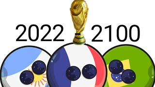 predicción de los mundiales del futuro 2022  2100 [upl. by Airdnahs]