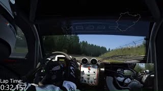 Recreating A Classic Video  Pagani Zonda R Nurburgring Lap [upl. by Wivinah]