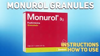 Fosfomycin Monurol How To Take [upl. by Nerte]