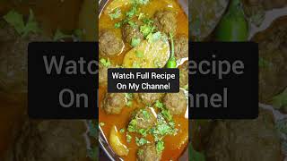 MUTTON KOFTA CURRY RECIPE  MEATBALL CURRY  KOFTA CURRY [upl. by Frere]