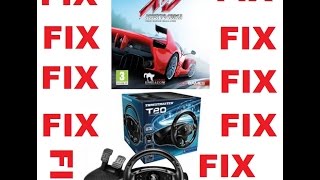 Thrustmaster T80 amp Assetto Corsa PS4 Wheel Settings and Reconfiguration [upl. by Ecirtaed232]