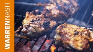 BBQ Curry Chicken  A quick tasty marinade  Recipes by Warren Nash [upl. by Amalberga]