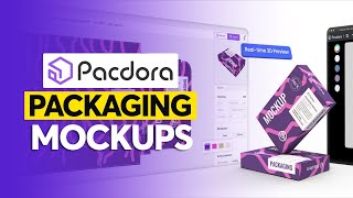 How to Create 3D Packaging Label Designs and Dielines using Pacdora [upl. by Mariko315]