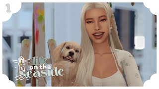 ep O1┊new beginnings 🌼  the sims 4  life on the seaside ⚓ [upl. by Anees655]