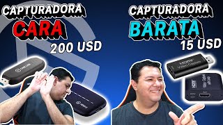 CAPTURADORA BARATA VS CARA  Comparación y Configuración  PlayStation 4 Xbox One Switch iPhone [upl. by Mellar]