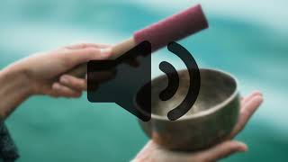 Tapping A Singing Bowl Sound Effect  NONCOPYRIGHTED [upl. by Sil]