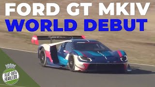 17million Ford GT MkIV makes world debut on track [upl. by Naimaj]