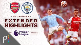 Arsenal v Manchester City  PREMIER LEAGUE HIGHLIGHTS  1082023  NBC Sports [upl. by Bobinette900]