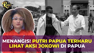 Histeria Warga Papua Saat Berjumpa dengan Presiden Jokowi  Rosi [upl. by Lezned332]